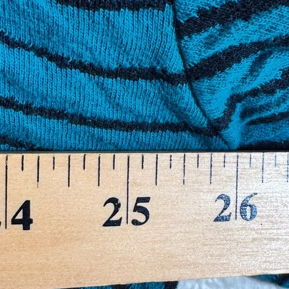 Komil Teal Green Black Sweater Womens XL Lagenlook Oversized Slouchy Artsy - Picture 5 of 10